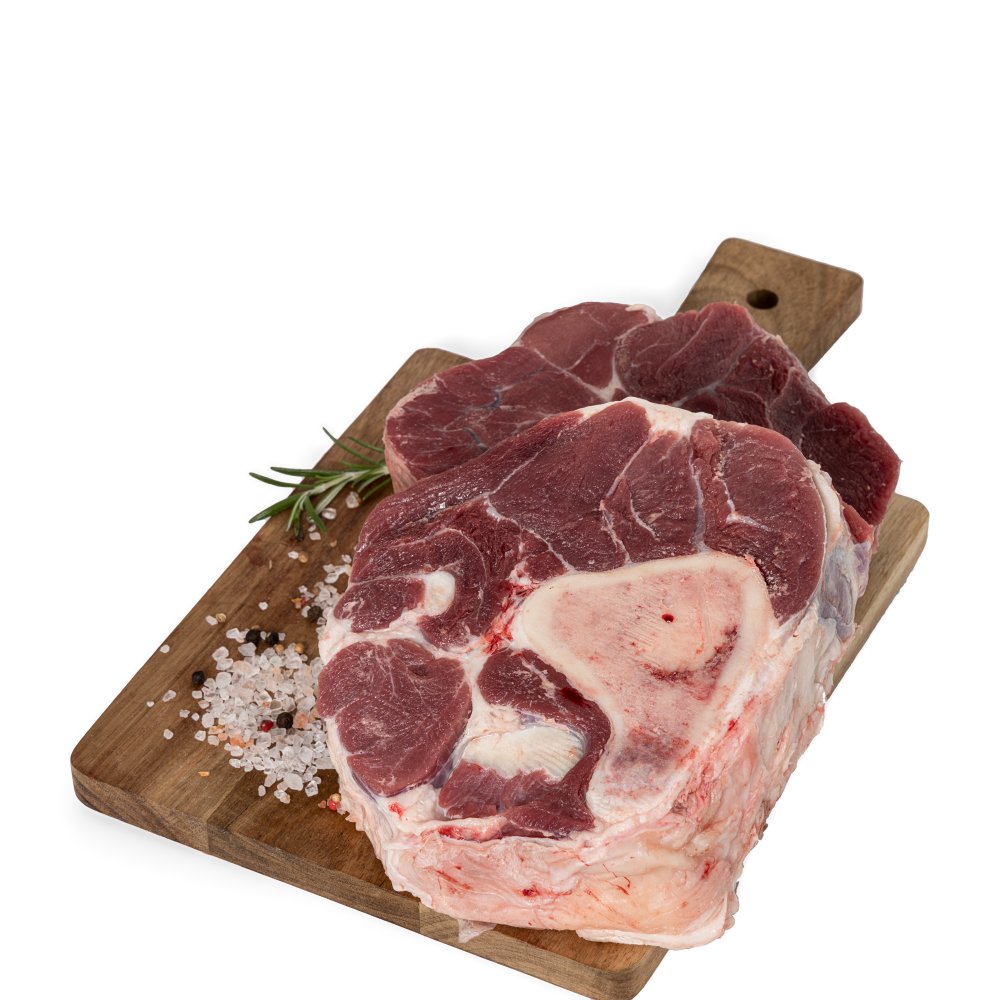 Juneća koljenica – ossobuco – na dasci